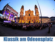 Klassik am Odeonsplatz 2013 am 06.+07.07.2013 - Heimspiel Münchner Top-Orchester (©Foto: Ingrid Grossmann)
